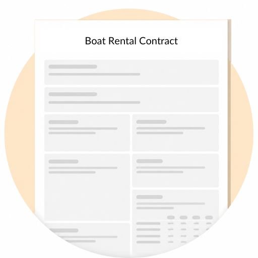 Boat Rental Contract Template - Free PDF, Word & Online Editor