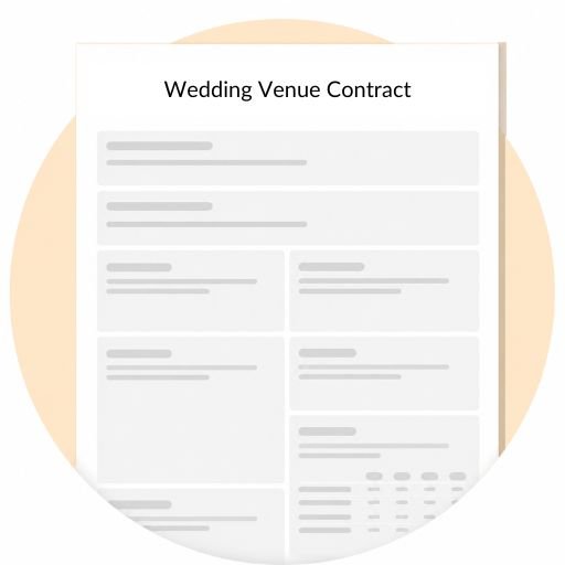 Free Wedding Venue Contract Template - Editable PDF, Word & Online