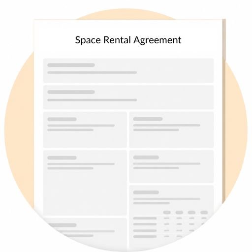 Space Rental Agreement Template | Free PDF, Word & Online Editor