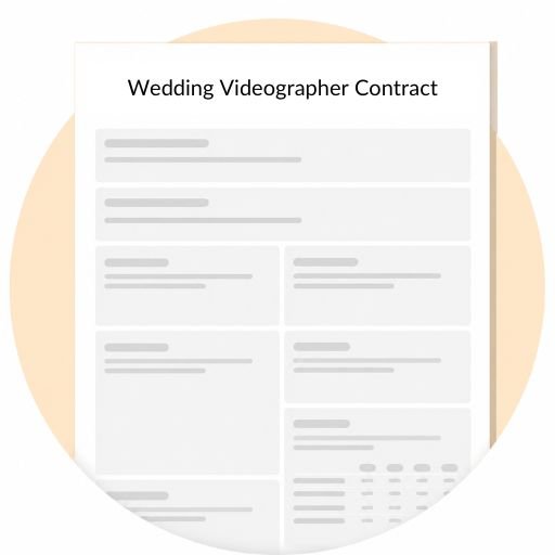 Wedding Videographer Contract Template | Free PDF, Word & Online Editor